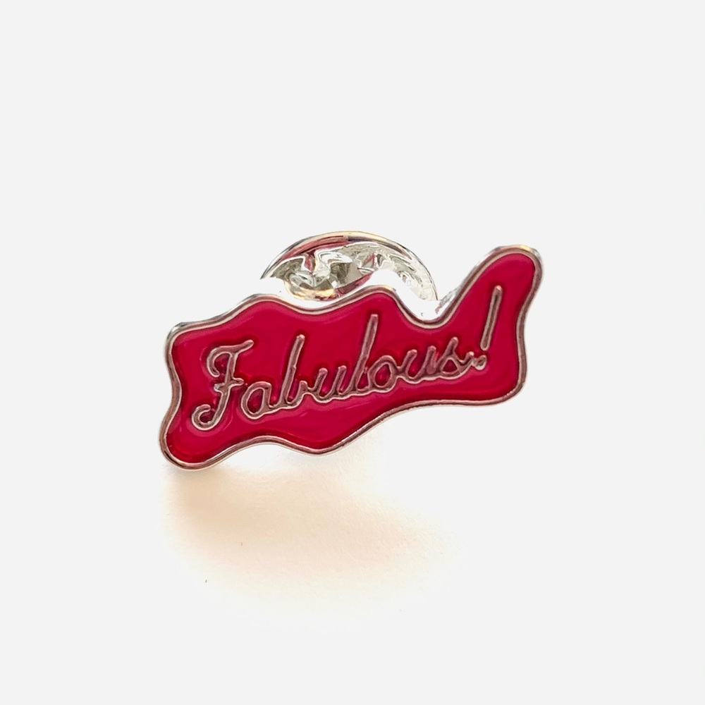 3/$10 🙌 “Fabulous” Unisex Pin/Brooch for Clothing/Gifts/Accessories (mix/match)💗 - Picture 3 of 5